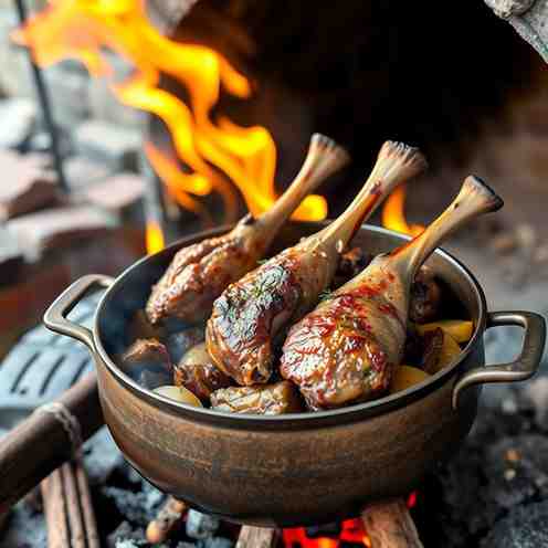 Croatian Lamb Peka - Open-Fire Roast